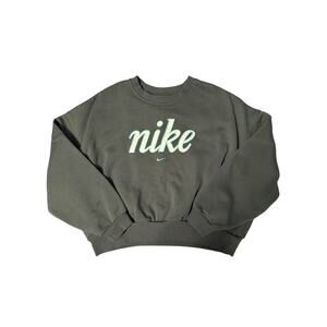 Girls Nike Club Fleece Boxy Crew Youth Large